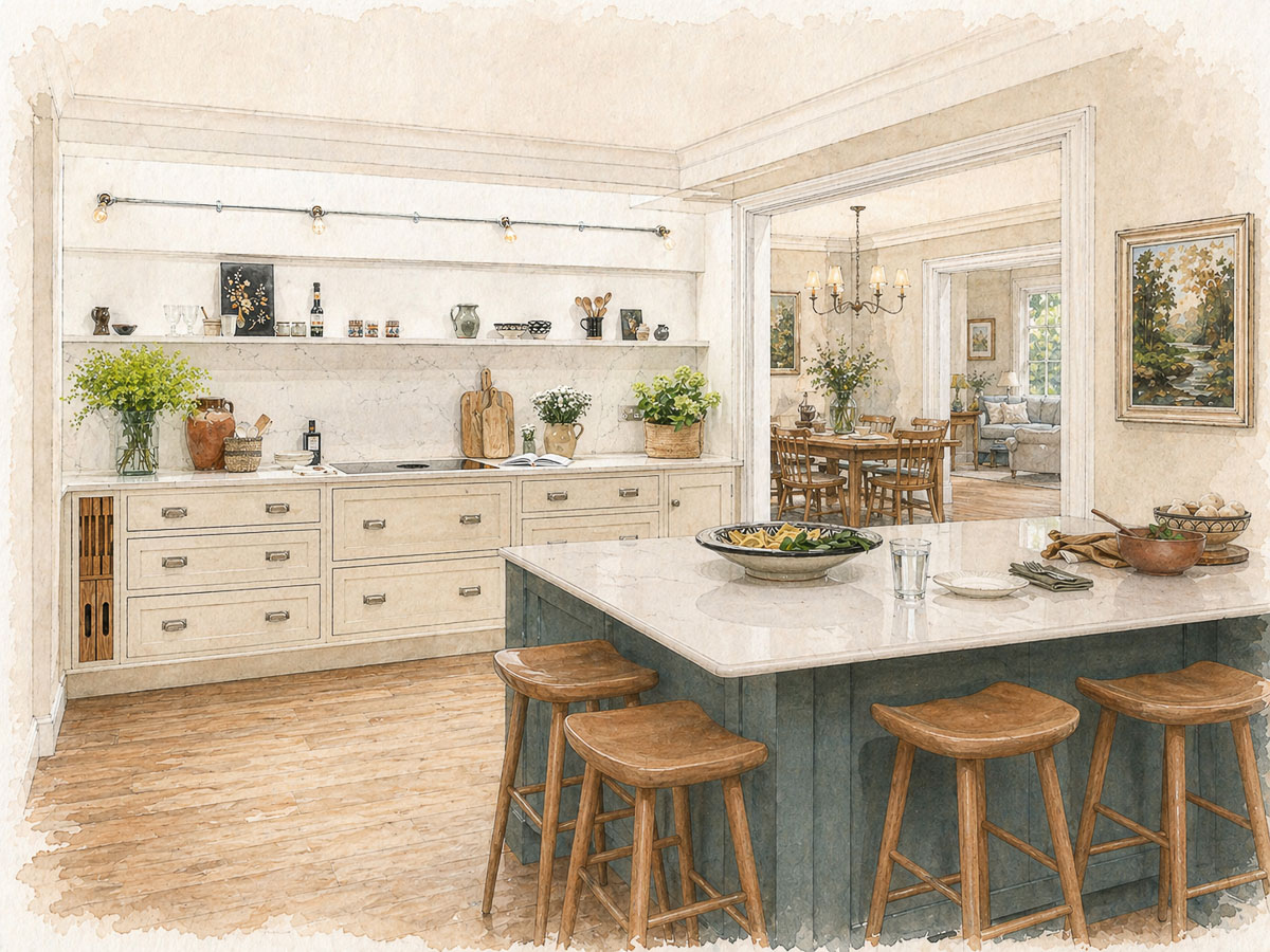 Open-Plan or Broken-Plan Kitchen - Which Layout Is Right for You? | The ...