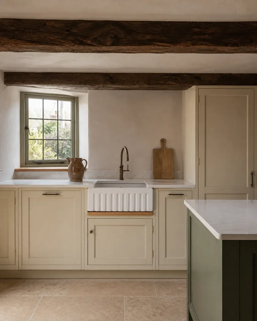 twkc low ceiling cottage kitchen